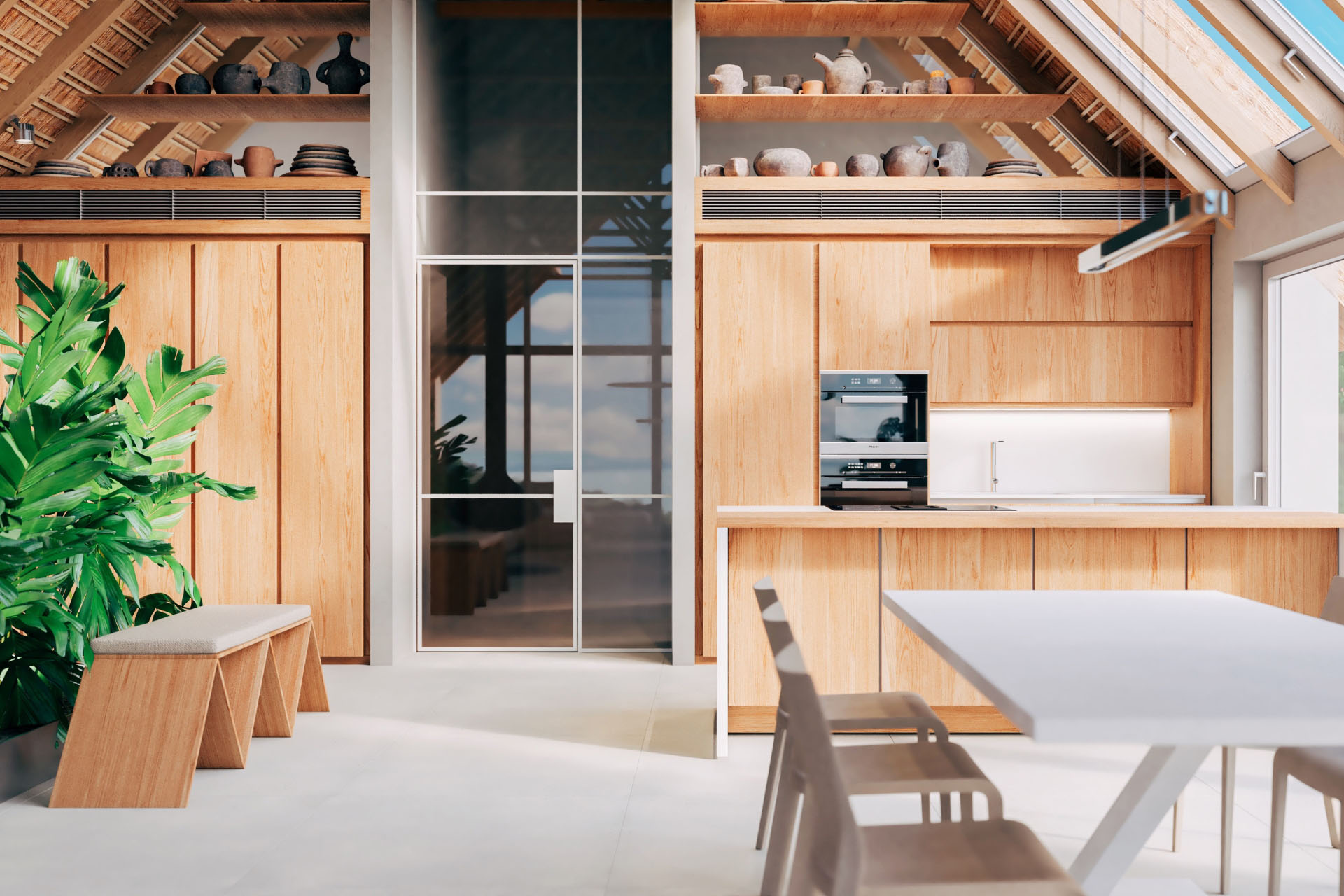 Lake house with panorama at the Balaton