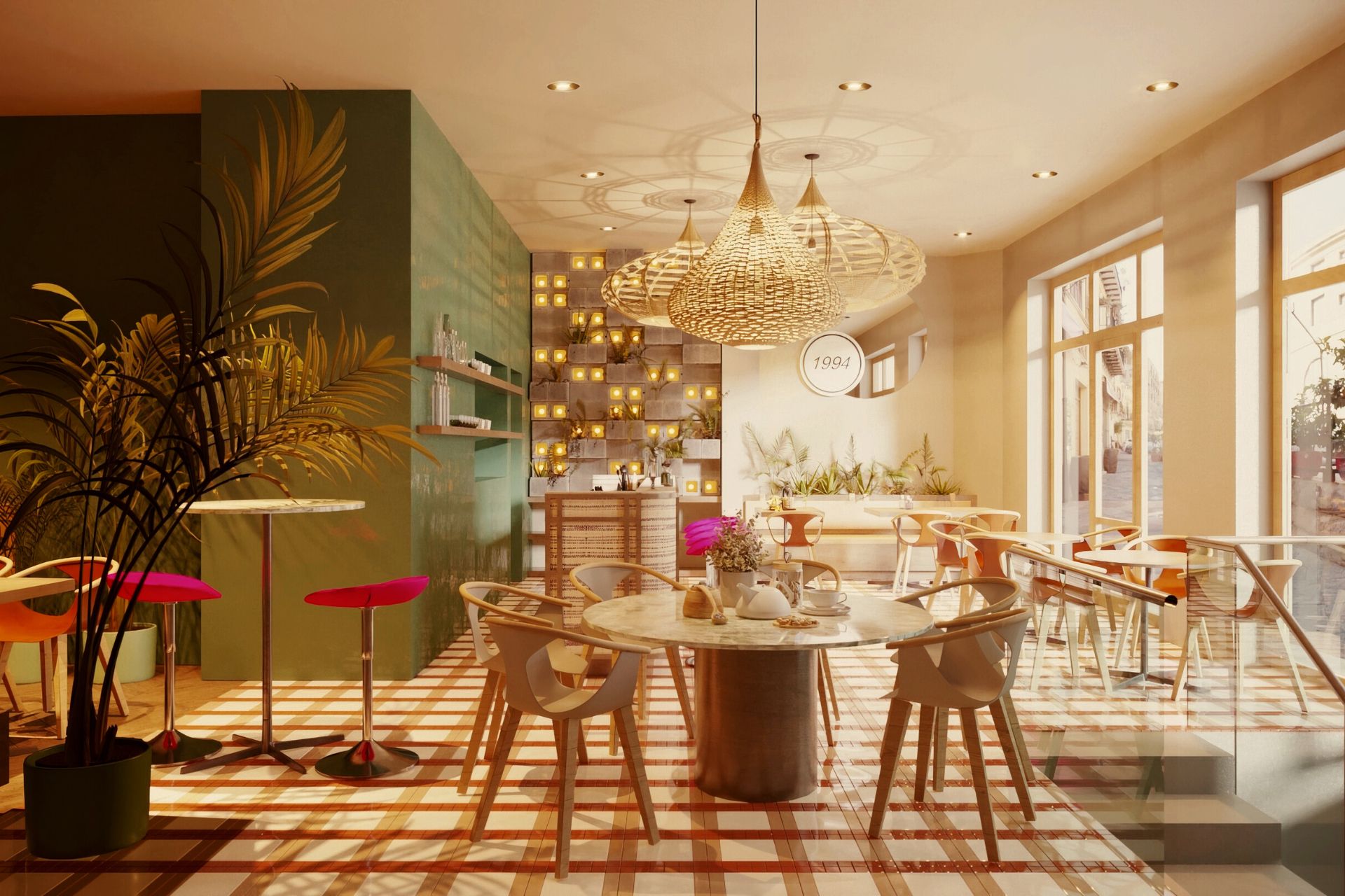Tropical bruch restaurant project